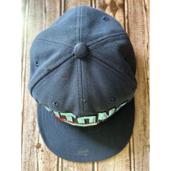 Tennessee Titans New Era Hat Cap Spell Out Two tone logo NFL Fitted Mens - Picture 7 of 11